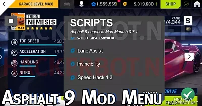 Mod Menu Options