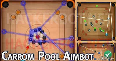 carrom pool auto aim lines