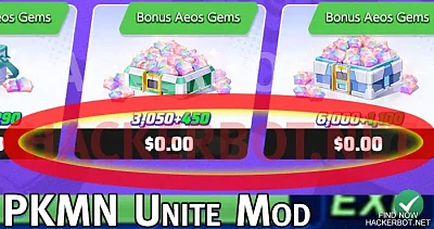 Pokemon Unite unlimited gems