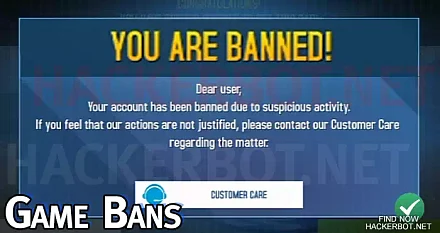 game account ban banned