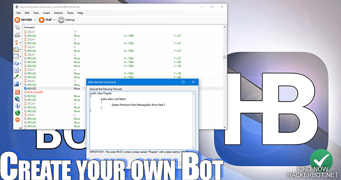 How To Create Your Own Game Bot Using Easy Bot Maker - 