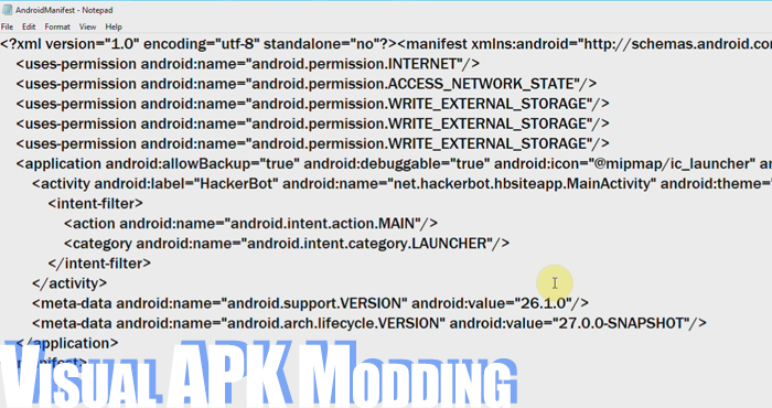visual apk modding tutorial