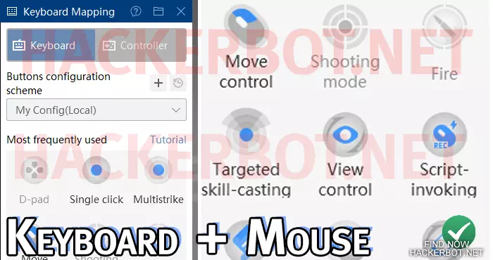 pc controls on mobile android ios