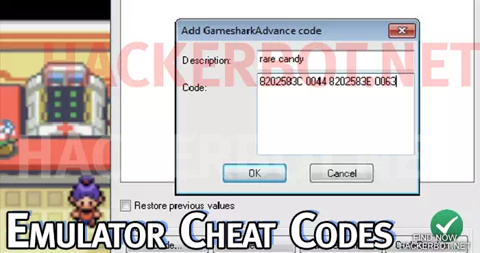cheat codes emulator