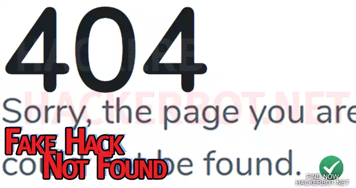 fake hack not found download