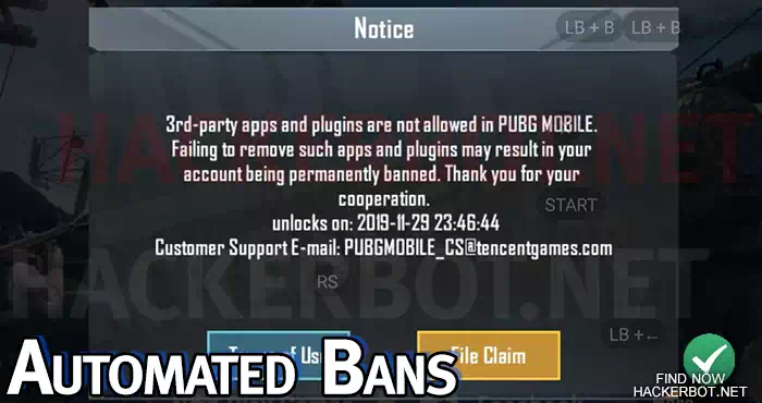 automated game ban