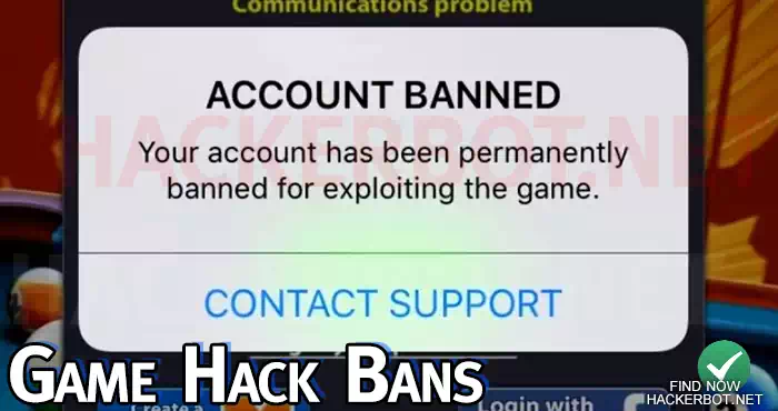 game hack account banned