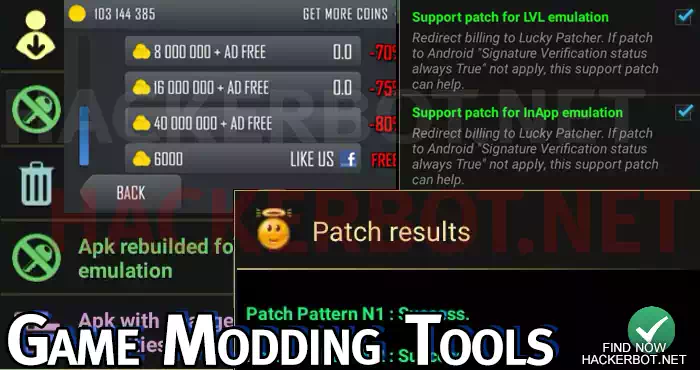 game modding tools patchers
