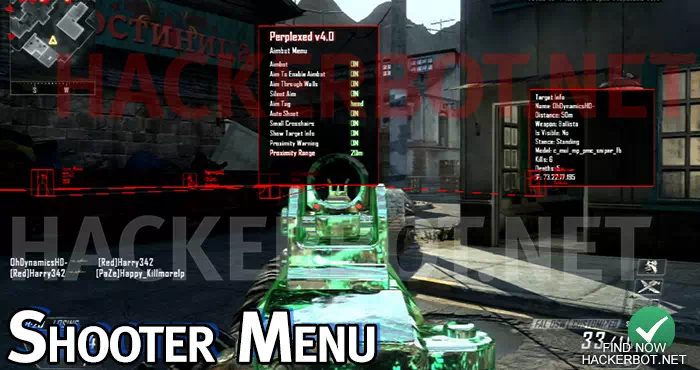 shooter menu