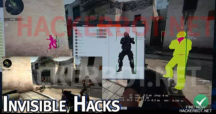invisible game hacks aimbots