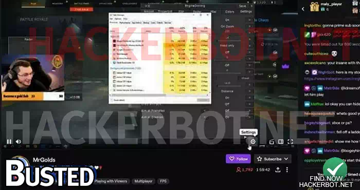 streamers busted using game hacks cheats