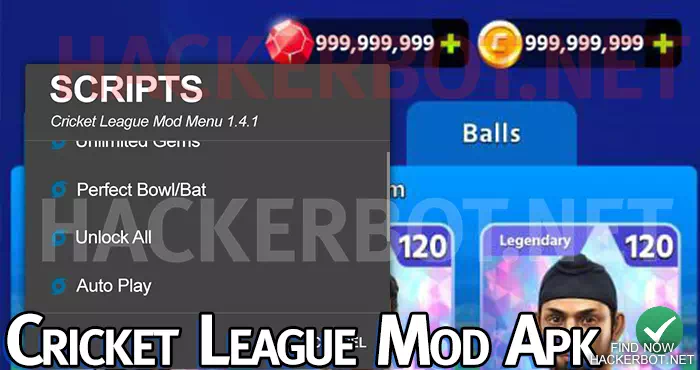 Cricket League Mod Apk