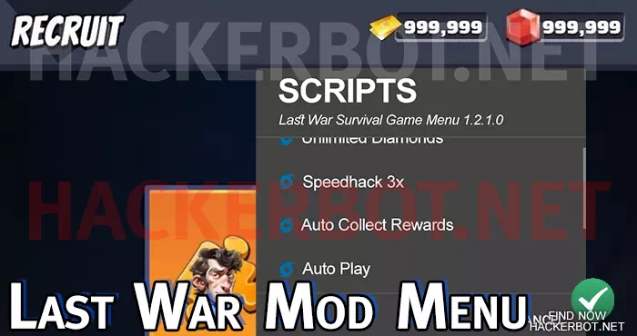 last war survival menu