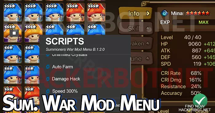 Menu Screenshot