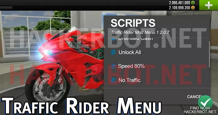 Traffic Rider Mod Menu